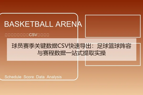 球员赛季关键数据CSV快速导出：足球篮球阵容与赛程数据一站式提取实操